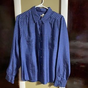 JCrew Silk Top